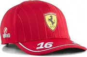 Puma Scuderia Ferrari F1 2025 Charles Leclerc Kappe - Einheitsgröße