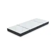Giselle Folding Mattress 4-Fold Foldable Mattresses Single Grey