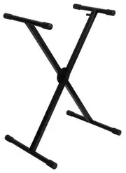 On Stage Pro Heavy Duty Single X-Braced Ergo-Lok Keyboard Stand