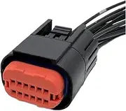CCWUTQF 1 Pc 12 Pin Car Avionics Wiring Harness/ECU Computer PCB Plug MX23A12NF1 MX23A12SF1(12Pin Female,20 Pcs)