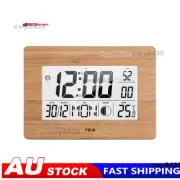Multifunctional Table Clock, Indoor Temperature And Humidity Wall Clock, Silent﹤
