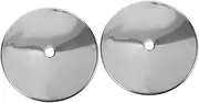 CONGARTENO Stainless Steel Induction Cooker Cover 2pcs Induction Cooktop Protector Heat Diffuser for Hot Pot Table Kitchen Tool Ring