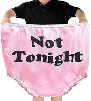 [Luxdesc] Funny Joke Gag Gift Big Mom Undies Big Undies Funny Pranks Granny Panties Oversized Giant Mama Undies