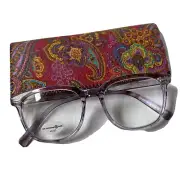 MAXSTUDIO Womens +2.00 Readers Unisex Premium Reading Glasses PURPLE w/ CASE