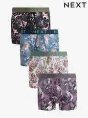 Blue/Purple Animal A-Front Boxers 4 Pack (268165) | $44