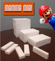 Foam INSERTS for NINTENDO NES BOXES (100 pieces) & FREE Shipping. Let's-a go!