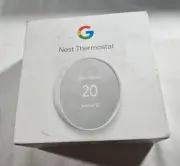 Google Nest Thermostat, Snow (Spanish Version) - (Packaging has Smudging)