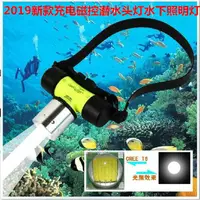 在飛比找蝦皮購物優惠-【TanwanStar】潛水頭燈頭戴式強光水下防水遠射白黃光