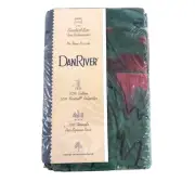 Vintage Dan River Pillowcase Set Multicolor Abstract Standard Size 2 Cases New