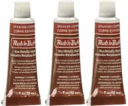 M00200x3 MOREZMORE Fresh Amaco Rub 'n Buff SPANISH COPPER 3 Pack Wax Metallic