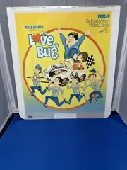 Walt Disney - THE LOVE BUG CED RCA SelectaVision Video Disc Herbie VW - New