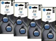 Car Air Freshener Clip New Car Fragrance FrshScents Mini Vent 4 x 2 packs