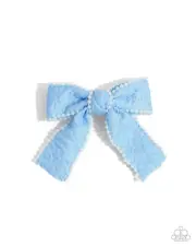 Paparazzi Coquette Charm Blue Hair Clip NWT