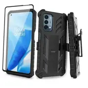 Compatible with OnePlus Nord N200 5G Case, Nord N200 Screen Protector & Black