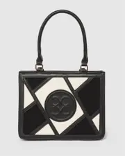 Multi Colour Stef Panel Tote Bag
