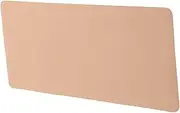 Happyyami PU Dual Sided Desk Mat Stylish Cork Leather Protector for Office and Home Use Large Desk Blotter with Convenient Strap Versatile Easy to Clean Surface