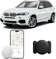 Hongtop H GPS Tracking Devices, 5PCS Tracker Device for Vehicles Work with Find My (iOS Only), Car Tracker Device Hidden with Magnetic Case, No Monthly Fee GPS Tracker for Vehicles (Black)-32635