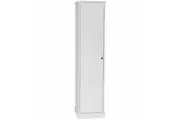 Tivoli 1-Door Multi Purpose Cupboard 5-Tier Shelves Storage Cabinet Tallboy - White
