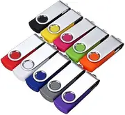 USB Flash Drive 8MB-64GB Memory Stick USB Thumb Pen Drive External USB U Disk 10 Pack (10X 8MB (Not GB))