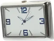Car Self-Adhesive Clock Watch for Dashboard Car Ticking Mini Clock on Dashboard Luminous Car Magnet Stick on Car Clock Adhesive Tiny Clock Analog Clock Monitor Stainless Steel