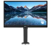 Atdec Height Adjustable Stand & Philips 242B9T 24" 16:9, FHD 1920x1080 IPS