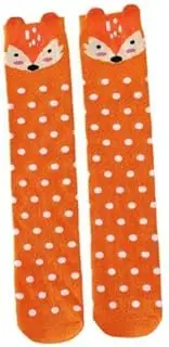 [kokiya] 4x Adorable Kids Girls Knee High Socks with Fun Animal Designs