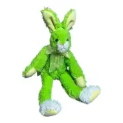 Holiday Christmas Green 12” Bunny Rabbit Easter Spring Soft Stuffed Plush