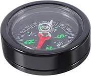 Toddmomy Bicycle Compass Orienteering Compass Survival Compass Automobile Compass Pocket Compass for Hiking Pocket Sized Compass Navigation Compass Backpacking Compass Black Plastic