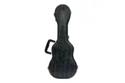 Tiki Deluxe Shaped Concert Ukulele Flight Case (Grey/Black)