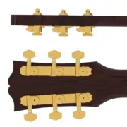 NEW Hipshot VINTAGE GUITAR TUNER UPGRADE KIT 3+3 GRIP-LOCK™ CLOSED GOLD 6K2VEL0G
