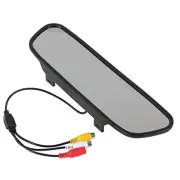 5" TFT Color LCD Screen 2 Video Input Car Rear View Mirror Monitor Vehicle
