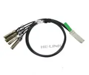 1m CAB-Q-4S-100G-1M Arista Compatible 100Gbps QSFP28 to 4x25G SFP28 Cable