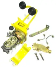 Universal Power Brake Booster Clutch Pedal Master Cylinder Disc Drum Valve Kit (for: Ford)