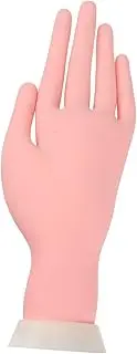 MERRYHAPY Manicure Tools Nail Art Practice Fake Hand Movable Fingers Nail Tips Insertable Model