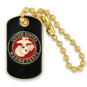 PinMart's Officially Licensed U.S.M.C. Dog Tag Pin
