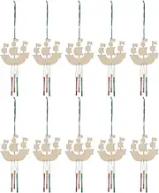 Levemolo Craft Kit for Boys and Girls DIY Wooden Wind Chime Unfinished Sailboat Decor Painting Fun