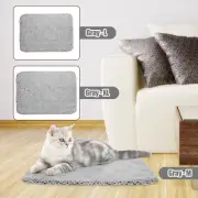 Self Warming Cat Bed Soft Self Heating Dog Pad Extra Warm Thermal Crate pawir