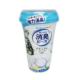 日本 Unicharm 貓砂盆消臭粒 皂香 450ml