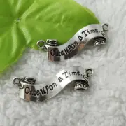 Free Ship 48 pcs tibet silver once upon a time connectors 45x12mm B5222