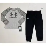 Under Armour UA Baby Boys Half-Tone Reaper Tee Shirt & Pants Set Outfit 12M 24M