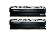 G.SKILL Sniper X RAM Module - 16 GB (2 x 8GB) - DDR4-3600/PC4-28800 DDR4 SDRAM - 3600 MHz - CL19 - 1.35 V - Non-ECC - Unbuffered - 288-pin - DIMM -