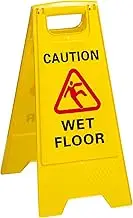 Chef Inox A Frame Wet Floor Caution, Yellow
