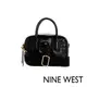 NINE WEST COSETTE衍縫手提斜背包-黑色(137272)