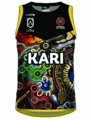 Indigenous All Stars Classic 2021 Mens Classic Training Singlet BNWTS