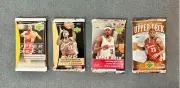 2003 2004 2005 2006 Upper Deck UD Unopened Basketball 4 Pack Lot Lebron James RC