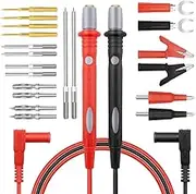 22PCS Multimeter Lead Kit, Back Probe Leads,Multimeter Probes, Leads with Alligator Clips,Probes