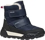 [Geox] J TREKKYUP Girl B AB Snow Boot, Navy, 11 UK Child, Navy, 11 UK Child