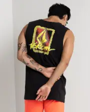 Volcom Frothy Postcard Muscle Tank