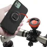 Cycling Phone Holder with Shockproof Case for iPhone 11 and 360 Rotation