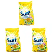 3PK Surf Stain Removal Deep Clean Laundry Detergent Washing Powder 5kg Sun Fresh